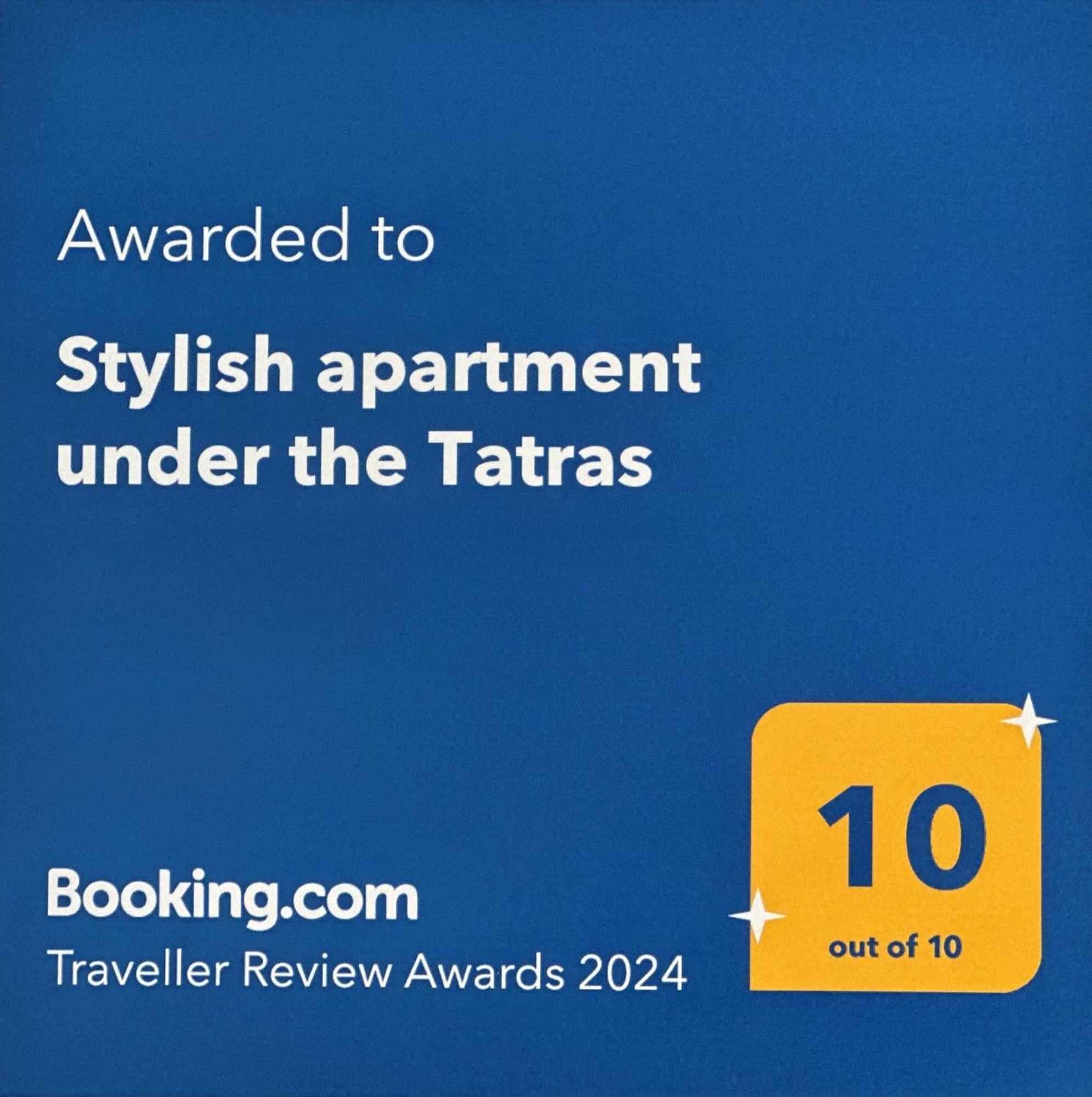 Stylish Apartment Under The Tatras Štrba Екстериор снимка